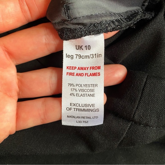 🖤 PAPAYA BLACK CLASSIC TROUSERS! - Picture 9 of 10